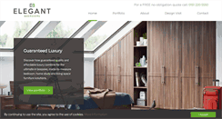 Desktop Screenshot of elegantbedrooms.co.uk